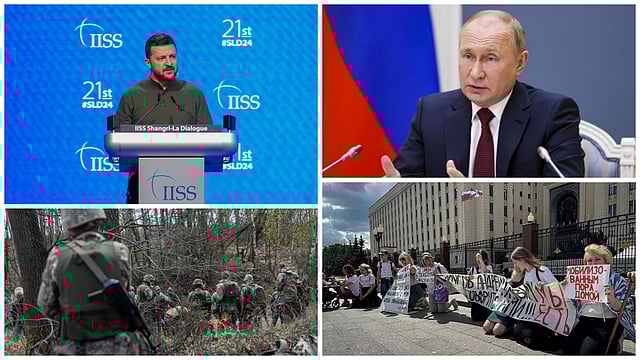 Russia Warns France Against Sending Troops To Kyiv; Putin Faces Rare Protest | Latest On Russia-Ukraine War