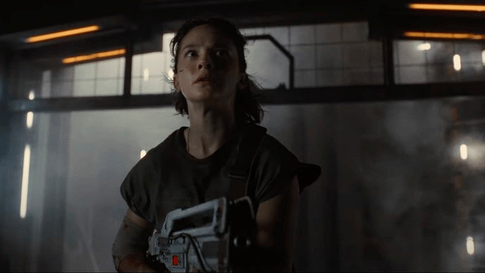 YouTube : A still from the trailer of 'Alien: Romulus'