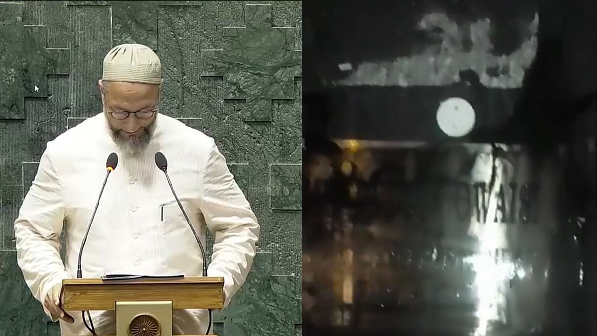 'Savarkar-Type Cowardly Behaviour': AIMIM Chief Owaisi Condemns Attack At His Delhi Residence