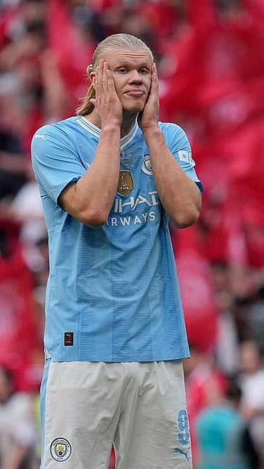 Manchester City's Erling Haaland