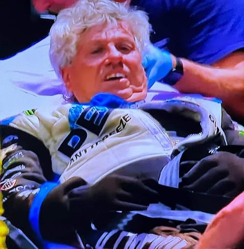 John Force after accident.