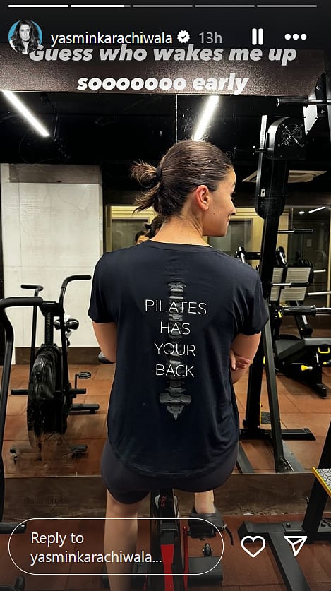 Alia Bhatt seen on Yasmin Karachiwala's Insta Story