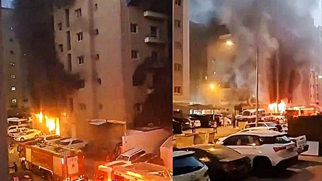 PTI : 45 Indians killed in massive building fire in Kuwait | 
