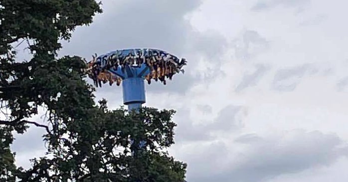 AP : There were no injuries reported except for one precautionary hospital visit. 