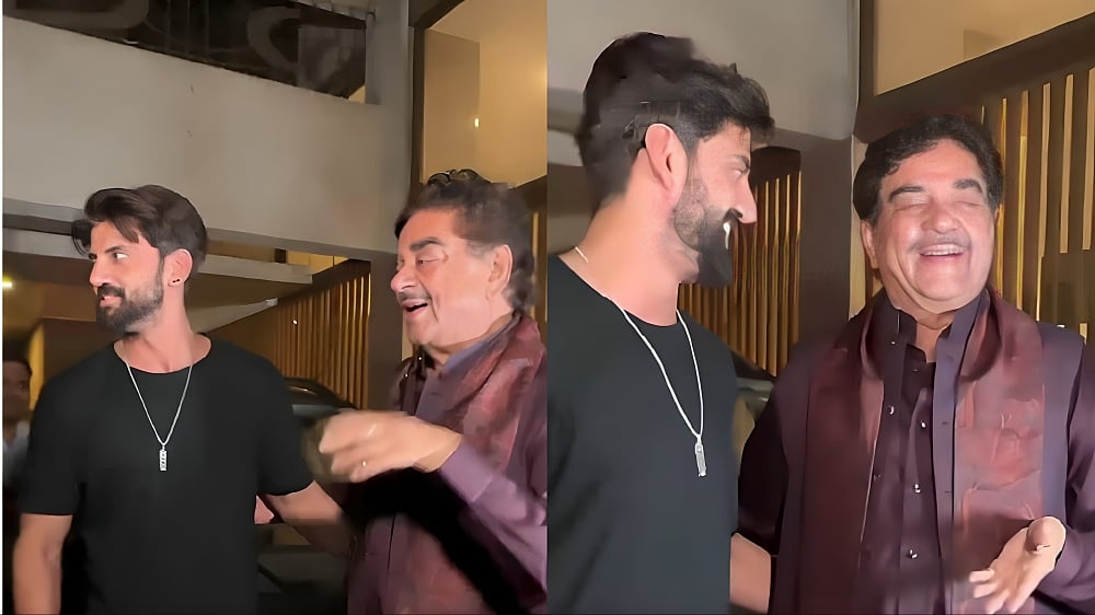 Instagram : Shatrughan Sinha with Zaheer Iqbal