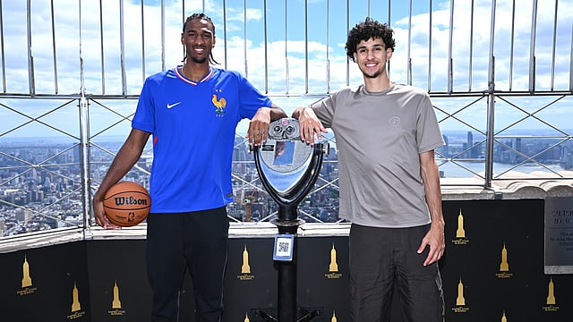 NBA Draft: Zaccharie Risacher, Alex Sarr 1-2 Picks As Hawks, Wizards Turn To French Teenagers