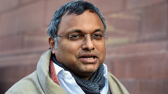 PTI : Congress leader Karti Chidambaram |
