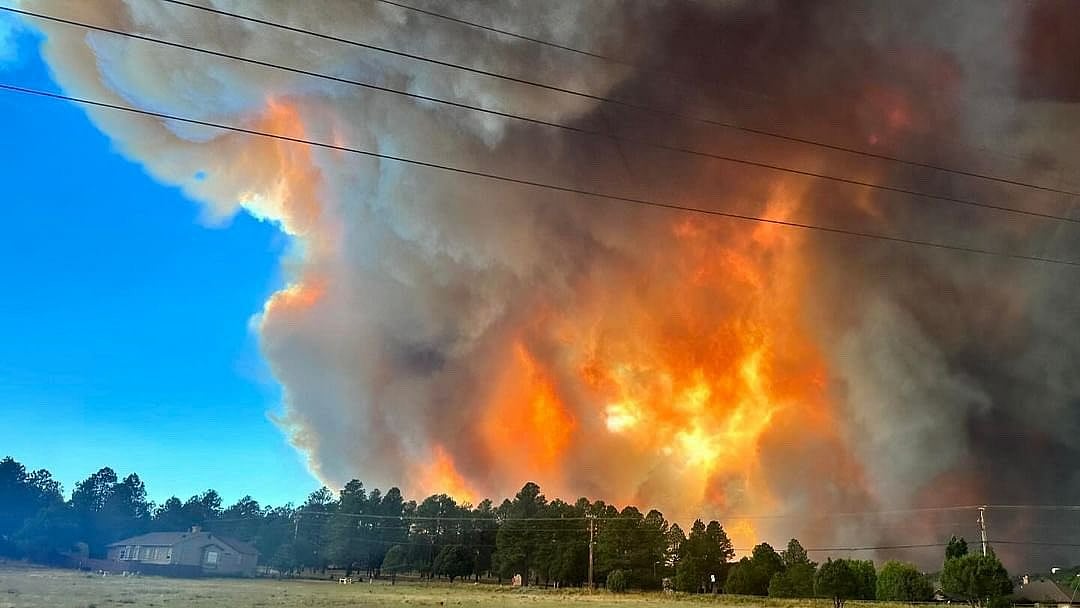X : New Mexico wildfire