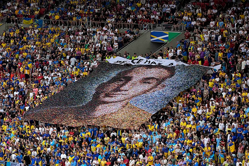 Euro 2024 Soccer Ukraine Belgium Photos_6
