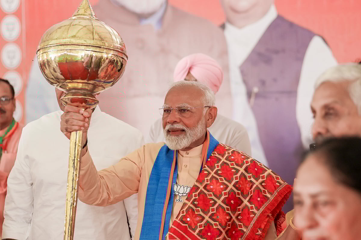 PTI : Exit polls project a third term for the Modi government. 