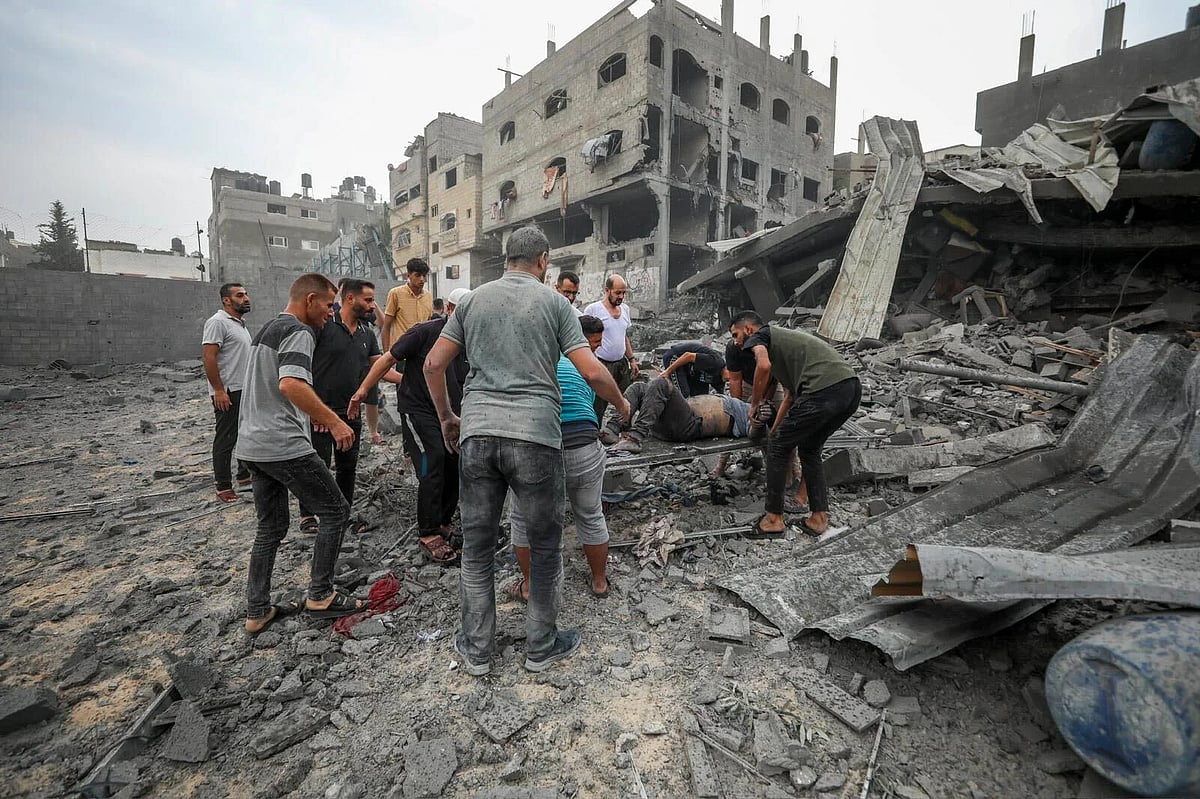 Israel airstrike on Gaza | - AP