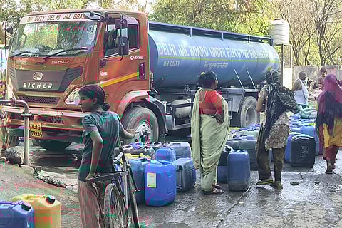 Water crisis in Delhi