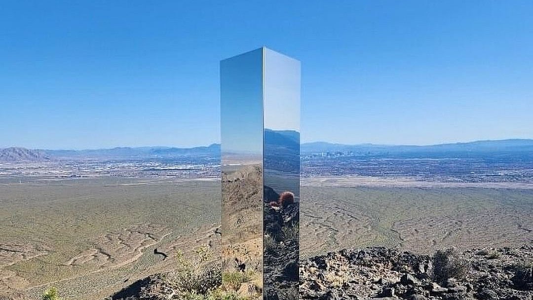 Mysterious Monolith Found Near Las Vegas, Police Issue Warning