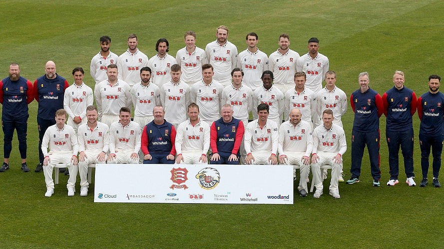 Essex cricket website : File photo of Essex cricket team.