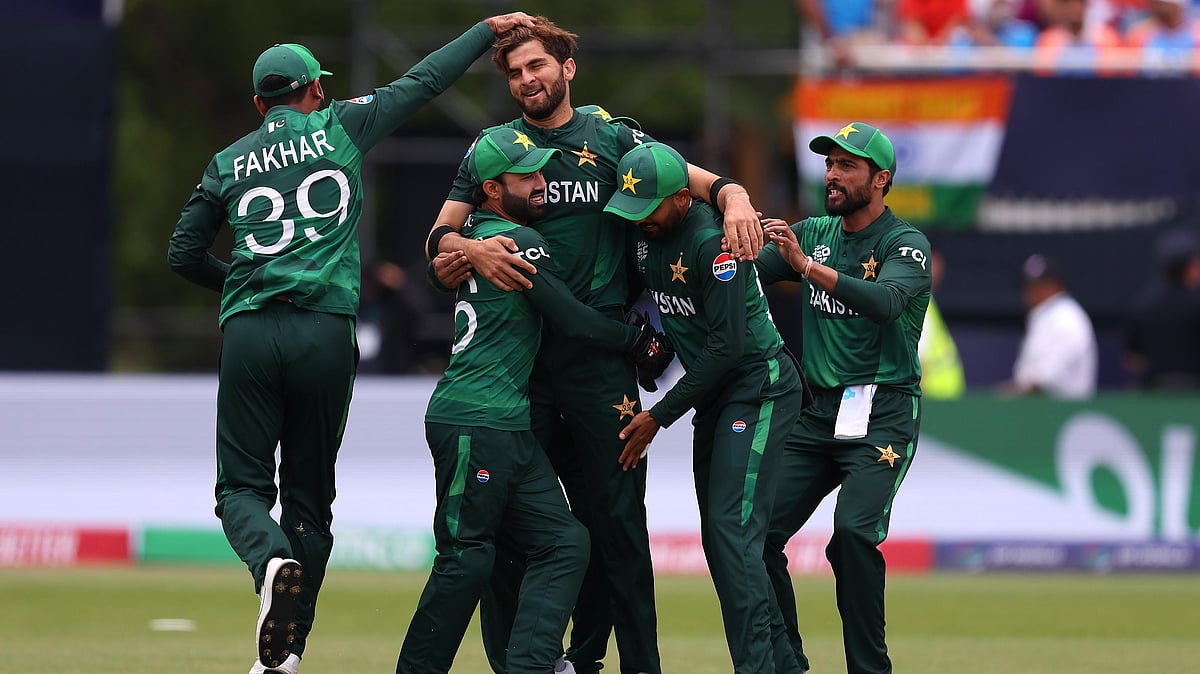 Pakistan received a heartbreaking defeat against India.  - T20WorldCup/X