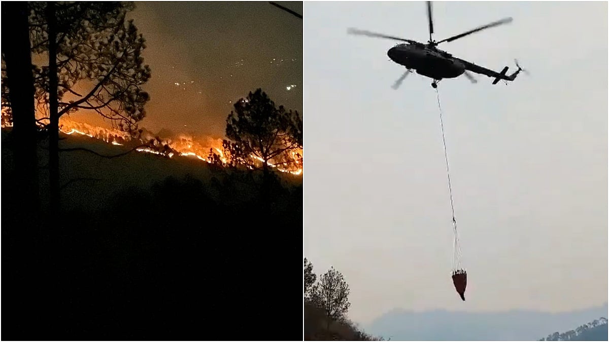 X/@IAF_MCC : IAF carries out Bambi Bucket ops in Almora.