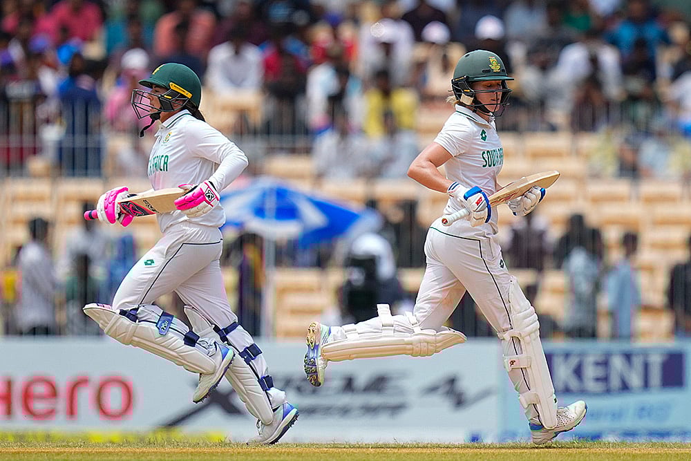 | Photo: PTI/R Senthilkumar : India Women Vs South Africa Women One-Off Test, Day 2