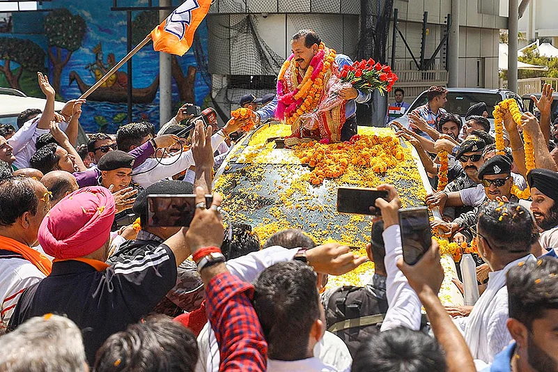 Union Minister Jitendra Singh in Jammu