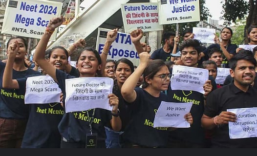 NEET Paper Leak Row |