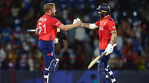 England duo, Jonny Bairstow and Phil Salt