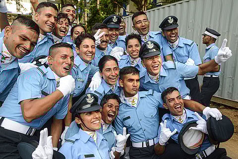 Combined Graduation Parade at AFA in HYD