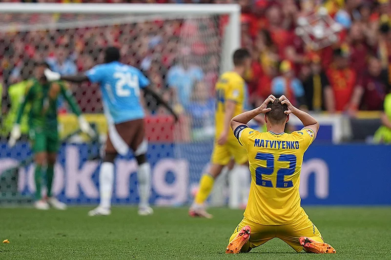 Euro 2024 Soccer Ukraine Belgium Photos_10