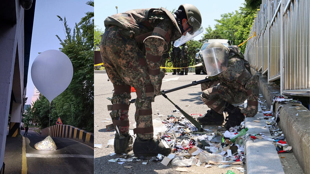 AP  : North Korea To Stop Flying Trash Balloons As South Korea 