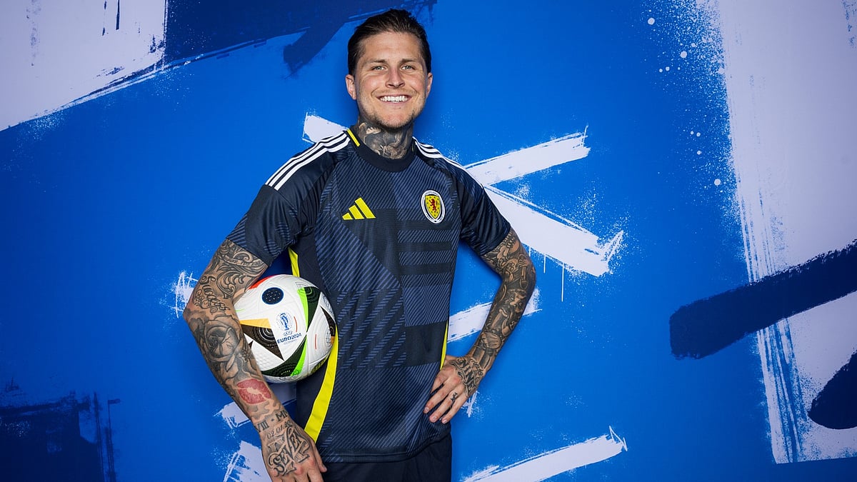 Scotland striker, Lyndon Dykes.