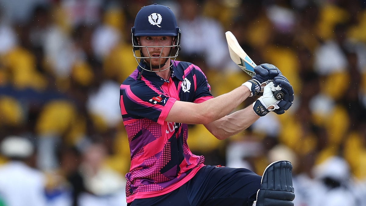X/ @CricketScotland : Scotland's Superb knocks from Michael Jones (45*) and George Munsey (41*)