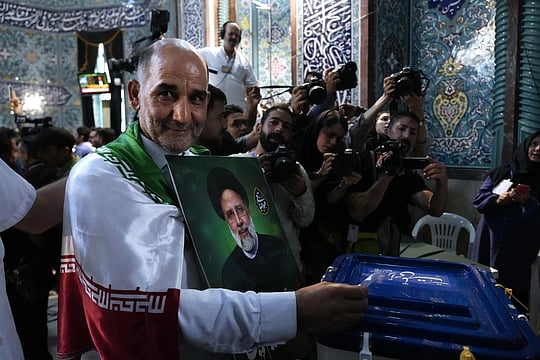 Iran Votes In Snap Poll For New President After hard-liner's Death Amid Rising Tensions In Mideast