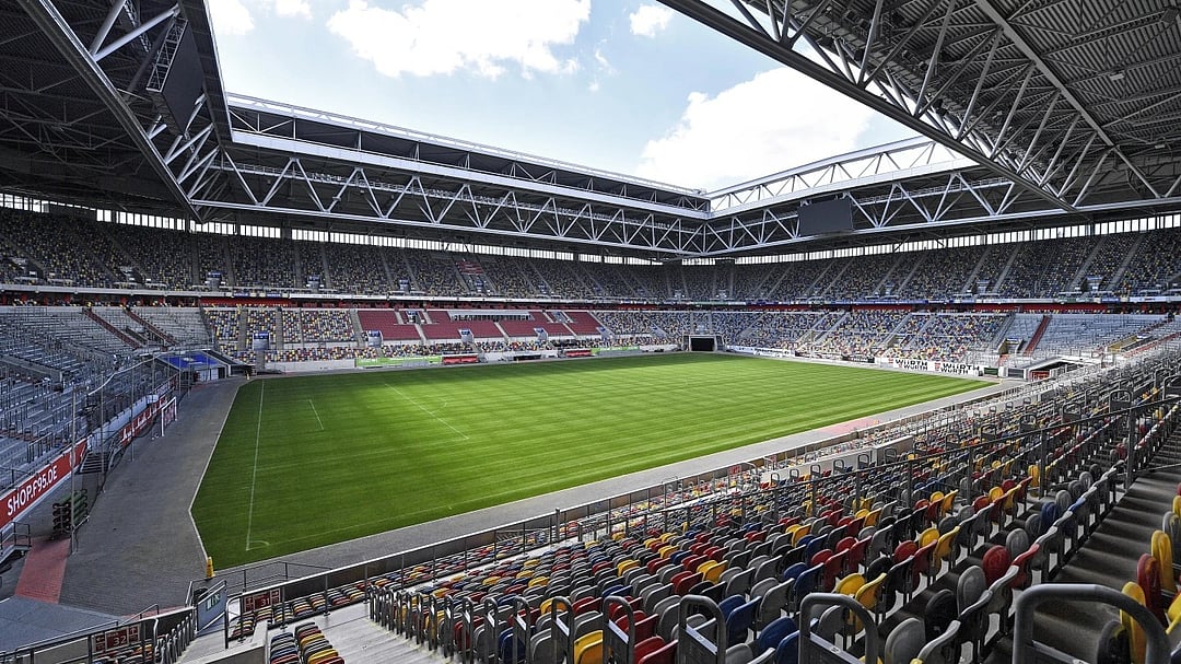 The Duesseldorf Arena.
