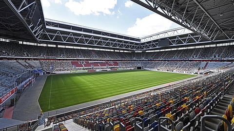 The Duesseldorf Arena.