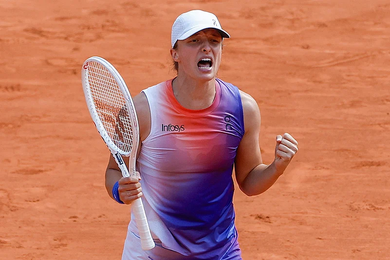2024 French Open Tennis Iga Swiatek Photo_2