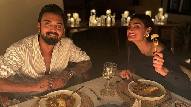 Inside Athiya Shetty And KL Rahul's First Wedding Anniversary Celebration With Candlelight Dinner; See Unseen Pics