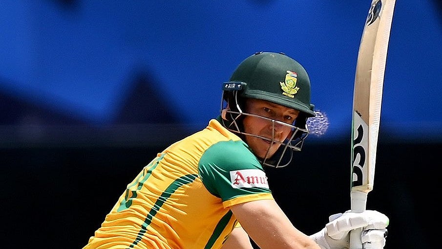 X | Proteas Men  : David Miller of South Africa in action during match number 16 against the Netherlands on June 8, Friday at the Nassau County International Cricket Stadium, New York. 