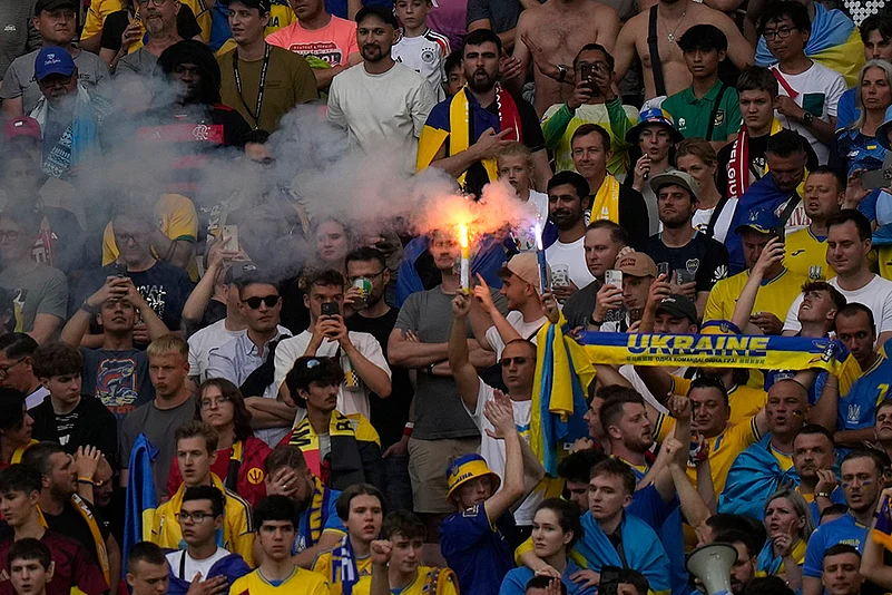 Euro 2024 Soccer Ukraine Belgium Photos_7