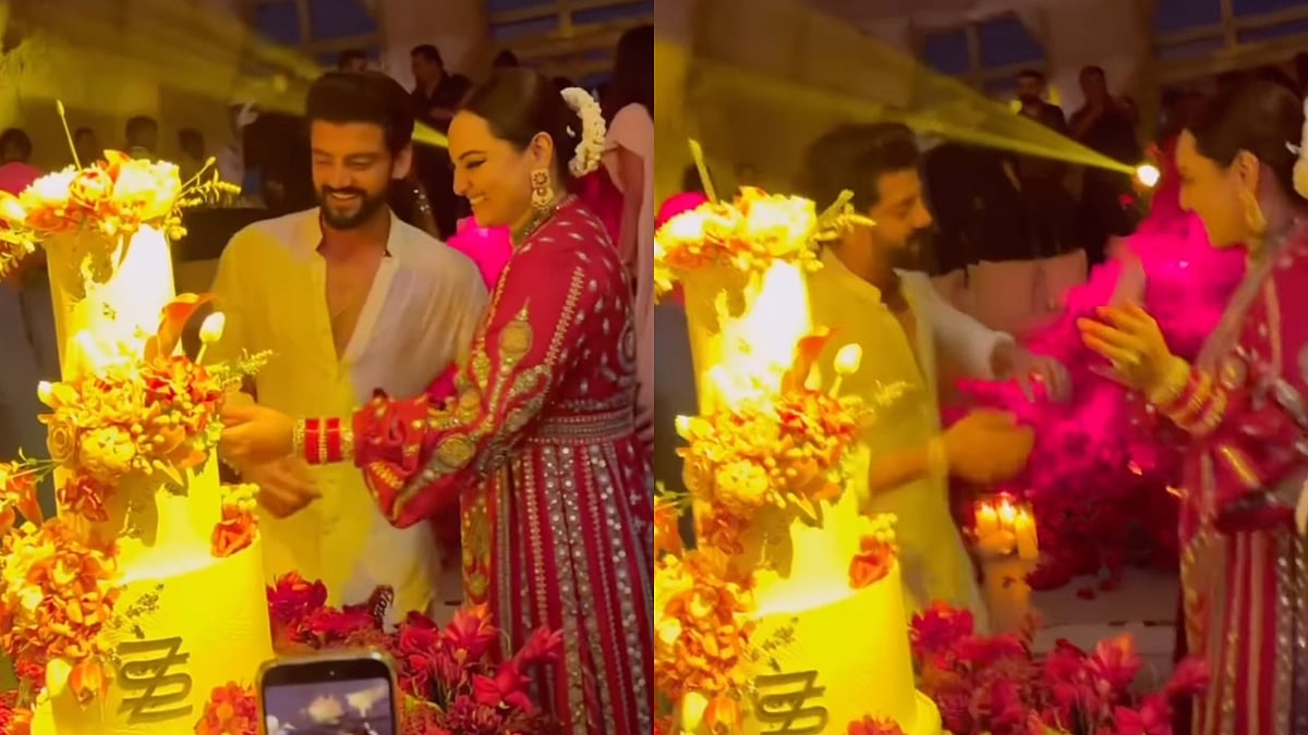 Instagram : Zaheer Iqbal And Sonakshi Sinha At Their Reception 