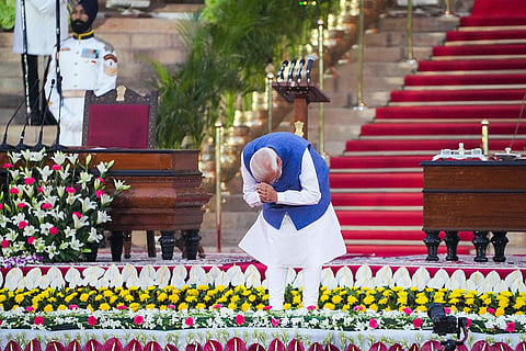 Oath-taking ceremony of Narendra Modi