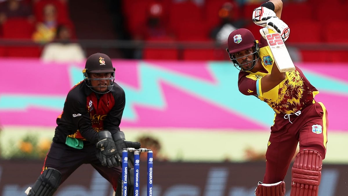 ICC : Roston Chase struck an unbeaten 42 to guide WI home.