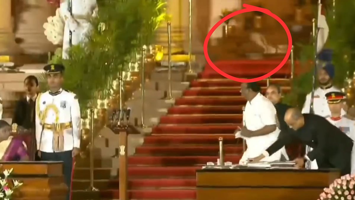 Leopard Spotted During Swearing-In Event? Delhi Police Clears Air On ‘Mystery Animal’ At Rashtrapati Bhavan