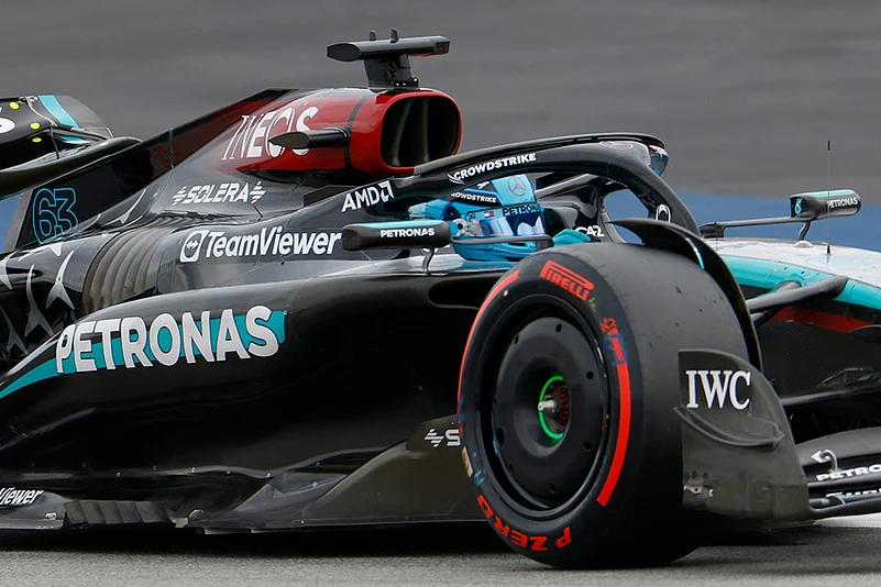 Mercedes driver George Russell