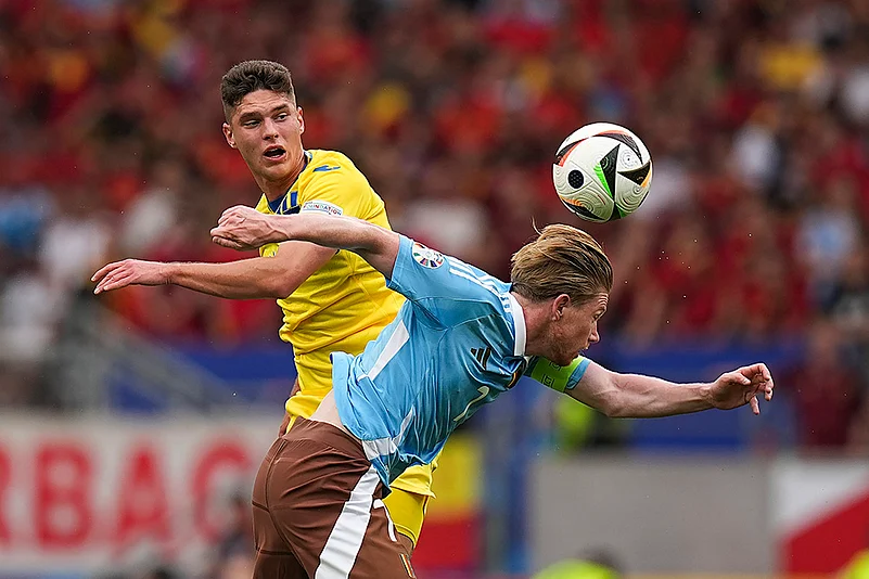 Euro 2024 Soccer Ukraine Belgium Photos_5