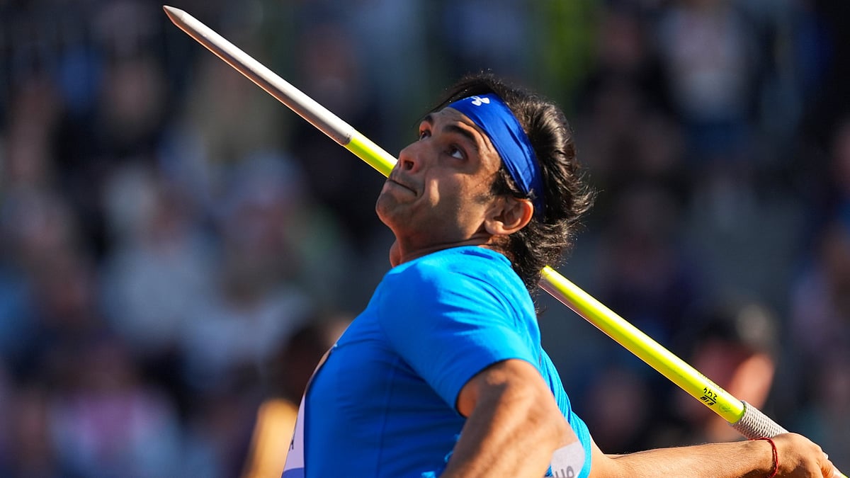 Neeraj Chopra wins gold at Paavo Nurmi Games 2024. - X/@WorldAthletics