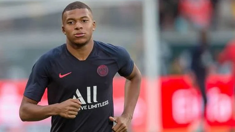 Kylian Mbappé recently moved from Paris Saint-Germain to Real Madrid. - File