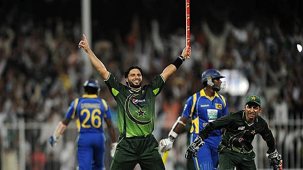 Photo: X/ @TEAM_AFRIDI : Former Pakistan captain Shahid Afridi will be in the stands to watch the India-Pakistan match on Sunday.