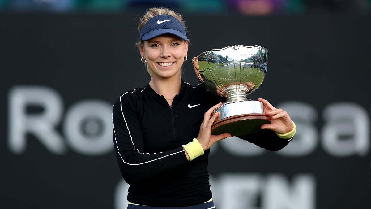Nottingham Open winner, Katie Boulter