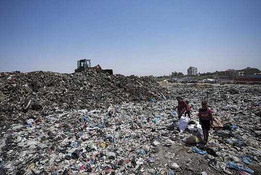 In The Searing Heat Of The Gaza Summer, Palestinians Are Surrounded By Sewage And Garbage