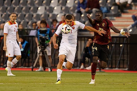Belgium's Amadou Onana