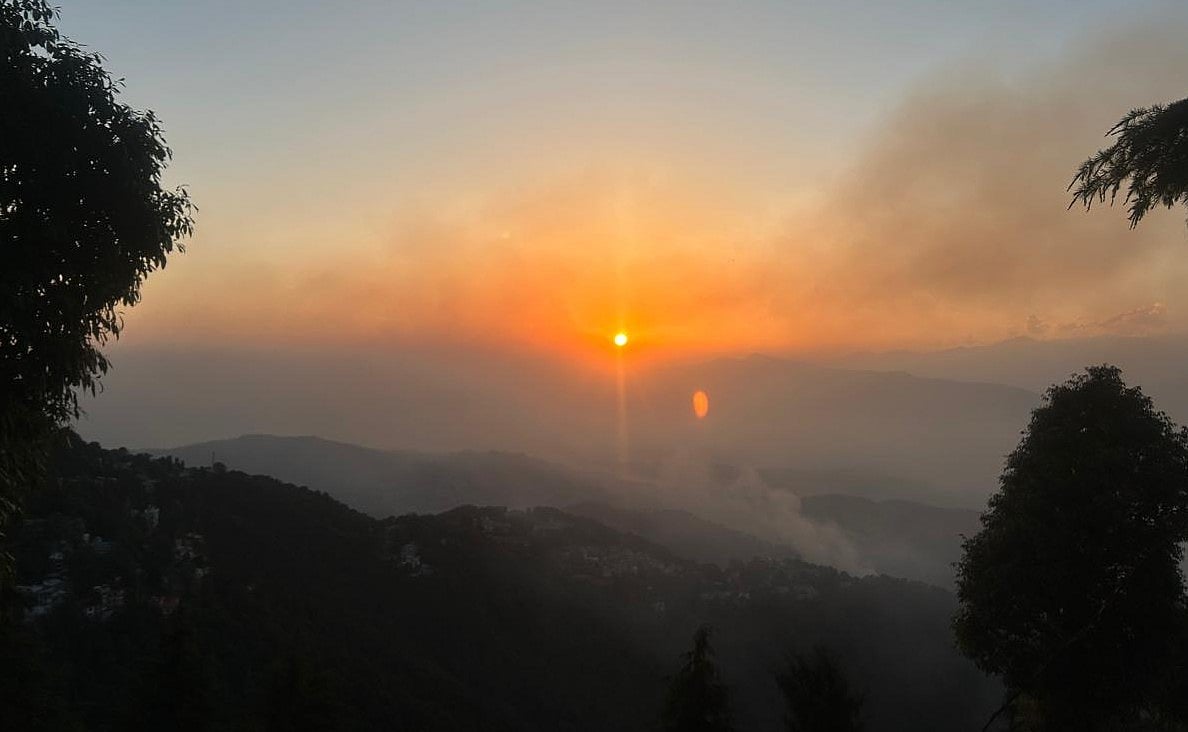 Outlook : Heatwave in Himachal Pradesh leads to increase in forest fires.