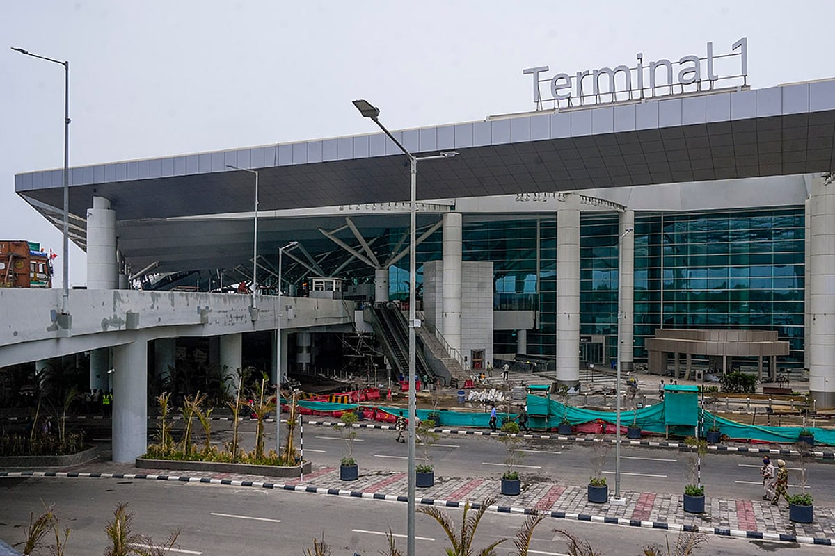 Delhi Rains: Canopy collapsed in IGI T1 Terminal